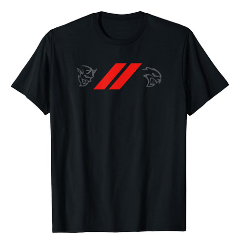 Camiseta Con Logotipo De Dodge Demon Hellcat