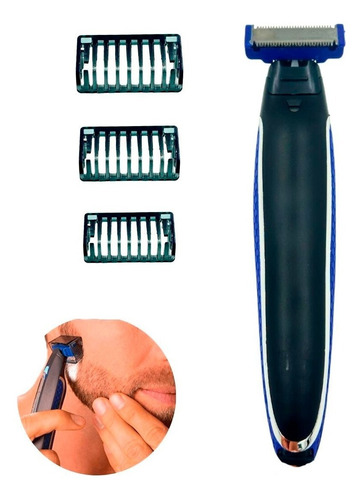 Maquinas De Afeitar Kit Para Barba Eléctrica Afeitadora 3en1