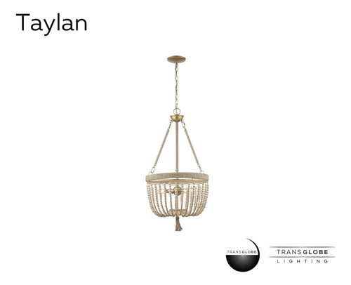 Trans Globe 11604 Ag I Taylan Collection - Colgante De Techo