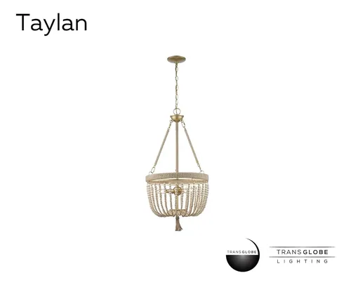 Trans Globe 11604 Ag I Taylan Collection - Colgante De Techo