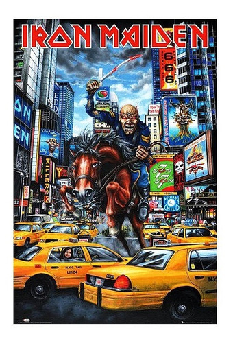 Poster Iron Maiden - New York