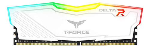 Memoria Ram Team Group Delta Rgb Ddr4, 3600mhz 8gb Blanco