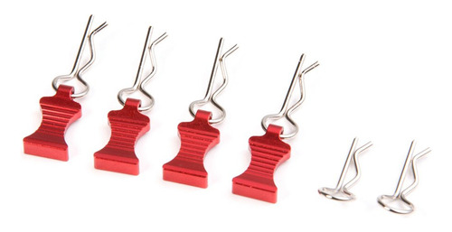 Rclions Rc Car Cuerpo Clips Pins Con Tapa De Pulla Para 1/8