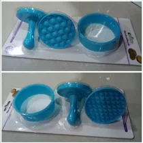 Comprar Cortador + Sellos Texturizados Para Galletas Fondant 
