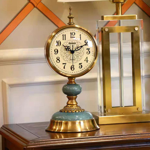 Relógio De Mesa Retrô Decoração Prático Criativo