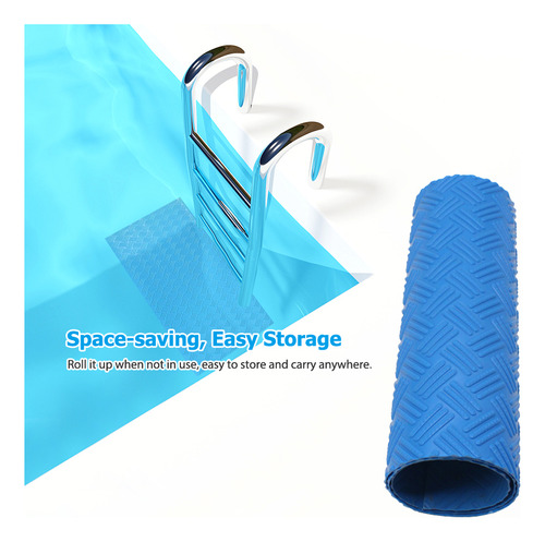 Alfombra Antideslizante Para Escaleras De Piscina, 36 X 9 Cm