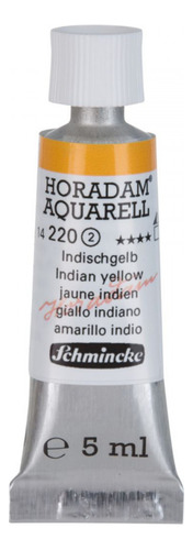 Tinta Aquarela Horadam Schmincke 5ml S2 220 Indian Yellow
