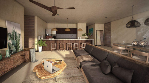 Imagen 8 de 23 de Departamento En Venta En Tulum, Av. Coba