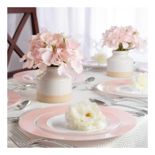 Bowl Plástico Colec. Blue Sky, Blush, Bays & White 400 Ml
