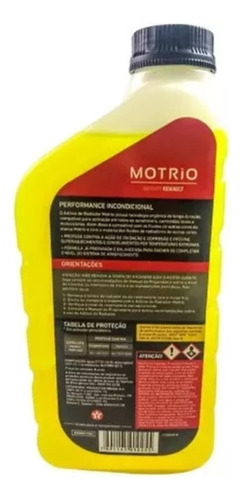 Líquido De Arrefecimento Renault Amarelo Duster