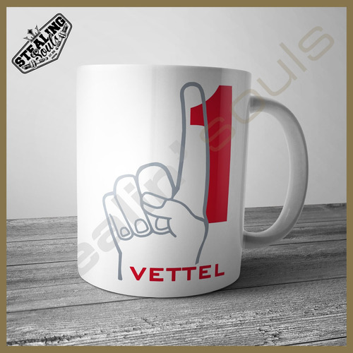 Taza Fierrera - Formula 1 #932 | Sebastian Vettel - F1