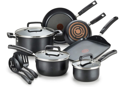 Bateria Juego Ollas Set De Sartenes Y Cacerolas Tefal