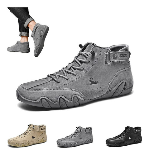 Zapatillas Deportivas De Hombre Estilo Motociclista