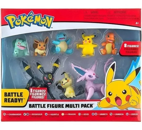 Boneco Pokémon Figura de Batalha Grookey c/ Case