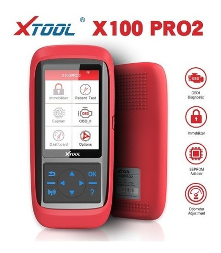 Scanner Automotriz Xtool X100 Pro2 Llaves Immo Kilometraje 