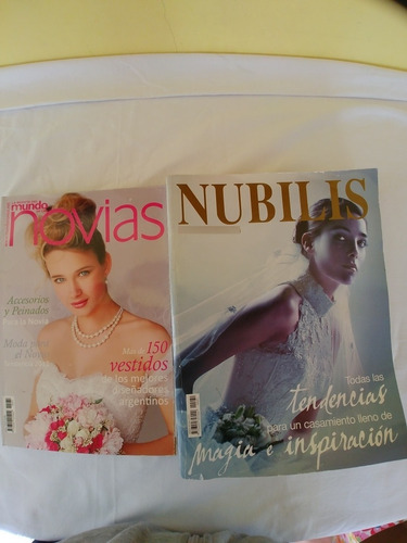 Lote Revistas Novias Nubilis Y El Mundo De Las Novias