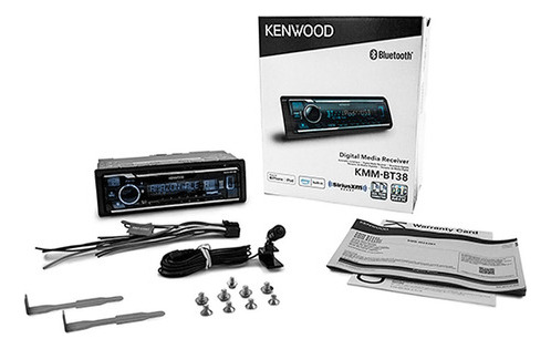 Autoestéreo Kenwood Kmm-bt38 Rca Bluetooth 