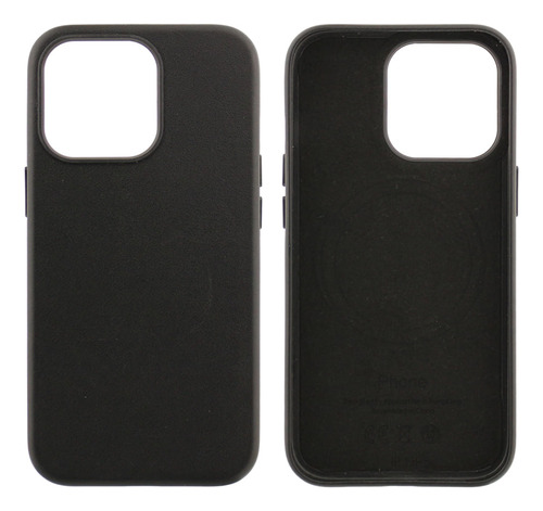 Case Para iPhone 13 Pro Con Magsafe Carga Inalámbrica Negro