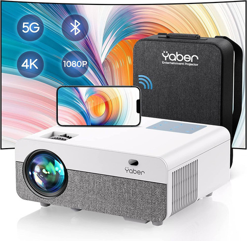 Proyector Yaber Pro Y9, 5g Wifi, Bluetooth, 15000lm, 4k