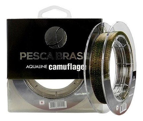 Linha Monoaqualine Camuflage 0.25mm 150m - Pesca Brasil