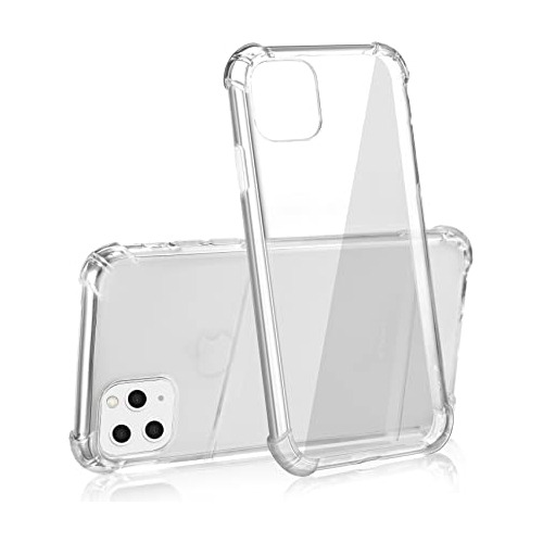 Funda Para iPhone 11 Pro Max Transparente Silicon-021