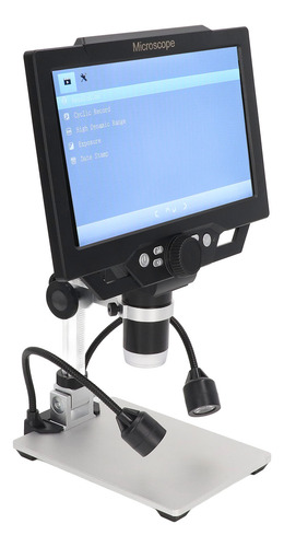 Microscopio Usb Digital 12mp 1600x 9 Pulgadas Con Pantalla A