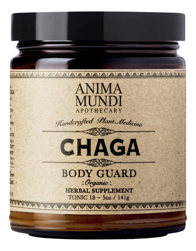Anima Mundi Chaga Bodyguard And Resilience Mushroom Powder