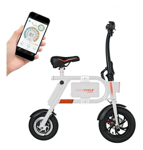 Bicicleta Electrica Swagcycle Envy S pedales White v v Env o
