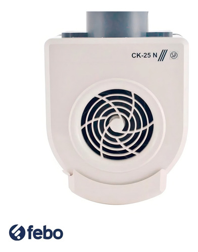 Extractor S&p Centrifugo Cocina Mod. Ck25n Geant Color Blanco