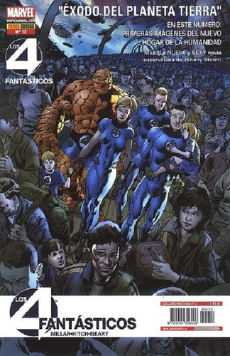 Los 4 Fantasticos Vol 7 Numero 12 Panini Español