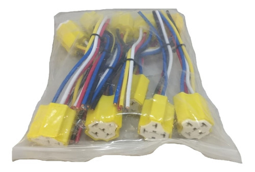 Conector Arnes Bolsa 10 Piezas Soquet 5 Pata Para Relevador 