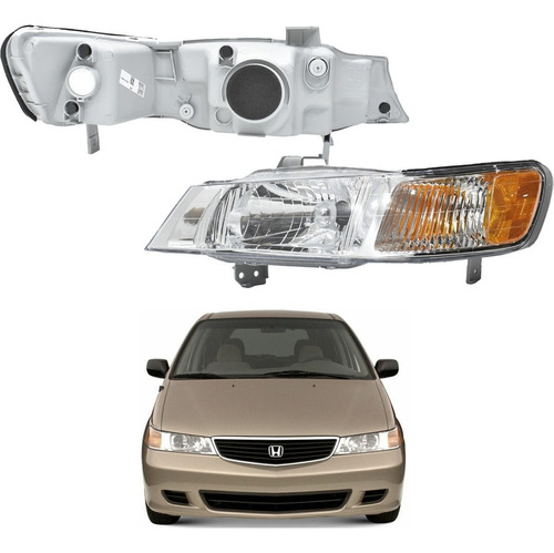 Faros Honda Odyssey 1999 2000 2001 2002 2003 2004 Nuevos