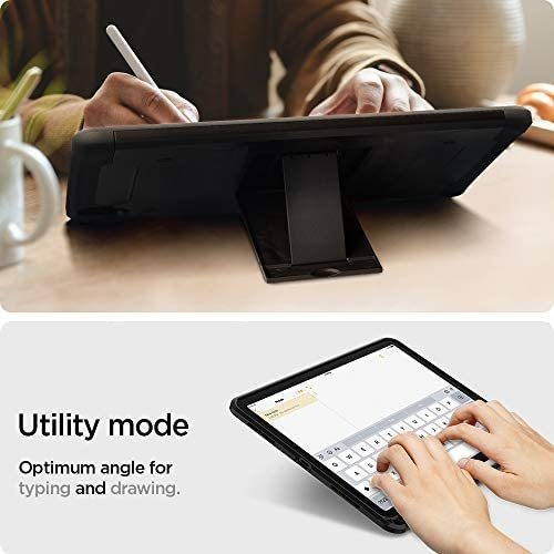 Imagen 6 de 8 de Funda Spigen Tough Armor Pro Para iPad Air 4th/5th Gunmetal