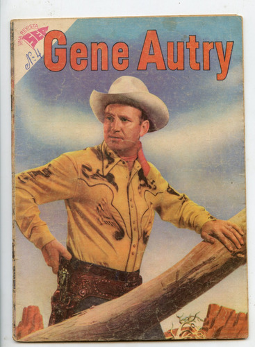 Gene Autry #52, Novaro. 1958