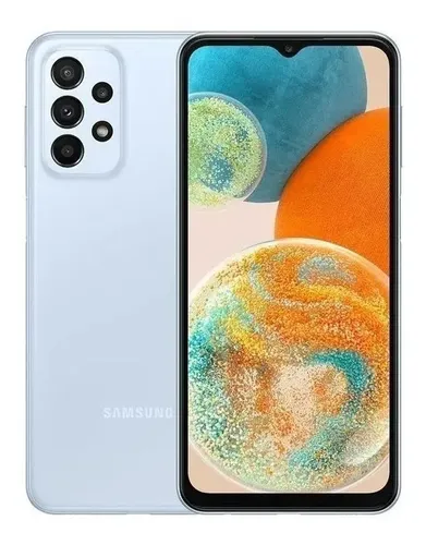 Galaxy A23 5G アンドロイド14 シムフリー ギャラクシー203 Samsung Galaxy A23 5G 5G 128 GB azul 4 GB RAM | MercadoLivre
