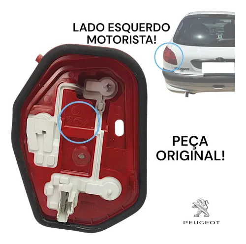 Circuito Soquete Lanterna Tras Le Original Peugeot 206 98/04
