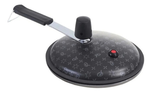 Panela De Pressão Antiaderente 3l Magnific Grafite Panelux Cor Preto