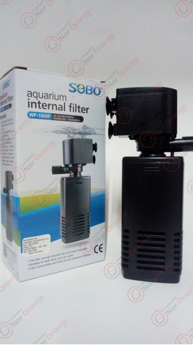 Filtro Sumergible Para Pecera Wp-1000f 650l/h