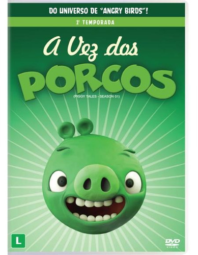 Angry Birds A Vez Dos Porcos - 1ª Temporada - Dvd