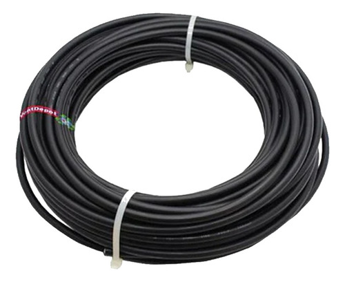 Rollo De 20m Cable Fotovoltaico Negro 6mm2 (10awg) 1800v