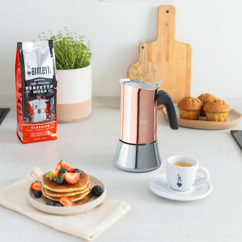 Cafetera Espresso Bialetti Venus Induction Con Estufa, 6 Taz