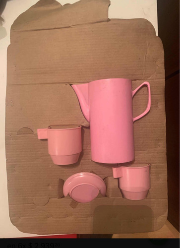 Pantera Rosa Juego De Te Cafe Infantil Vintage Colección 80s