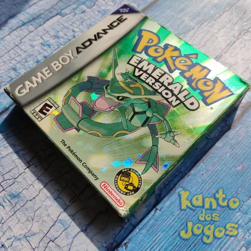 Jogo Pokémon Emerald Version GameBoy Advance