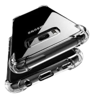 Funda Airbag Anti Golpes Reforzada Para Samsung Transparente