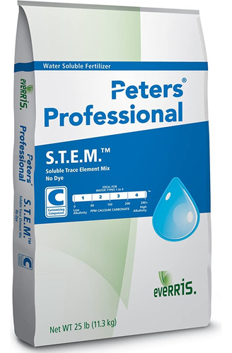 1 Kg. Fertilizante Peters Stem Micronutrientes Hidroponia