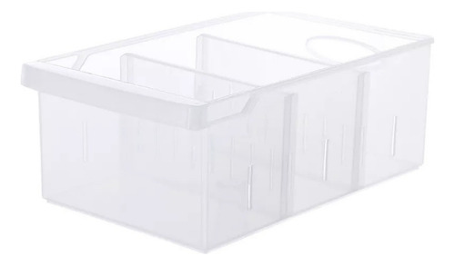 Organizador Multiusos Apilable Con Divisor Y Tapa | Versátil