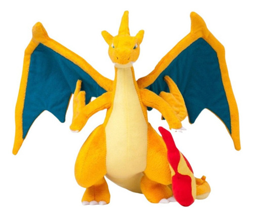 Mega Charizard Y Peluche Naranja De Regalo