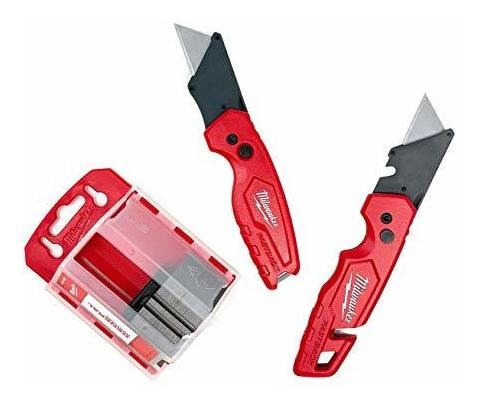 Navaja Milwaukee Fastback Flip Utility Knife Juego De 2 Piez