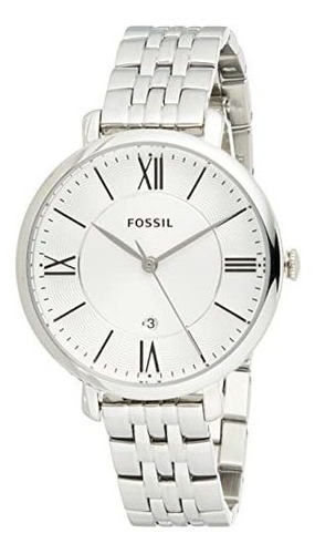 Reloj Fossil Para Mujer Jacqueline Quartz, Acero Inoxidable