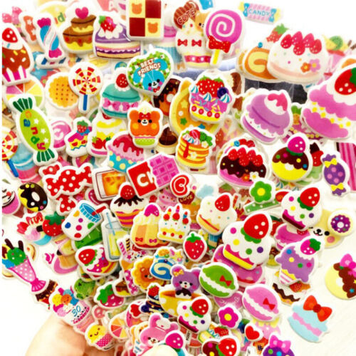 10sheets Stickers For Kids Boys 3d Puffy Bubble Scrapboo Nna